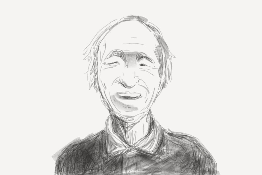 林孝信畫像。圖:端傳媒設計部
