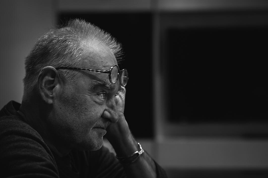 匈牙利导演贝拉‧塔尔( Béla Tarr ) 。摄：叶家豪/端传媒
