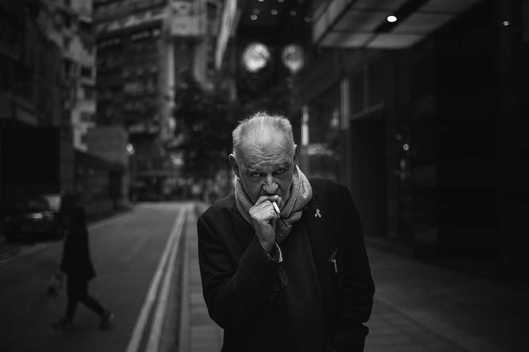 匈牙利导演贝拉‧塔尔( Béla Tarr ) 。摄：叶家豪/端传媒