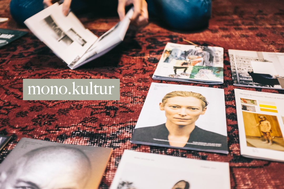 诞生于柏林的独立杂志《mono.kultur》。端传媒设计部