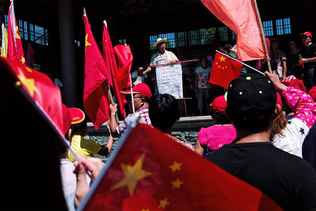 上台村民魏永漢。