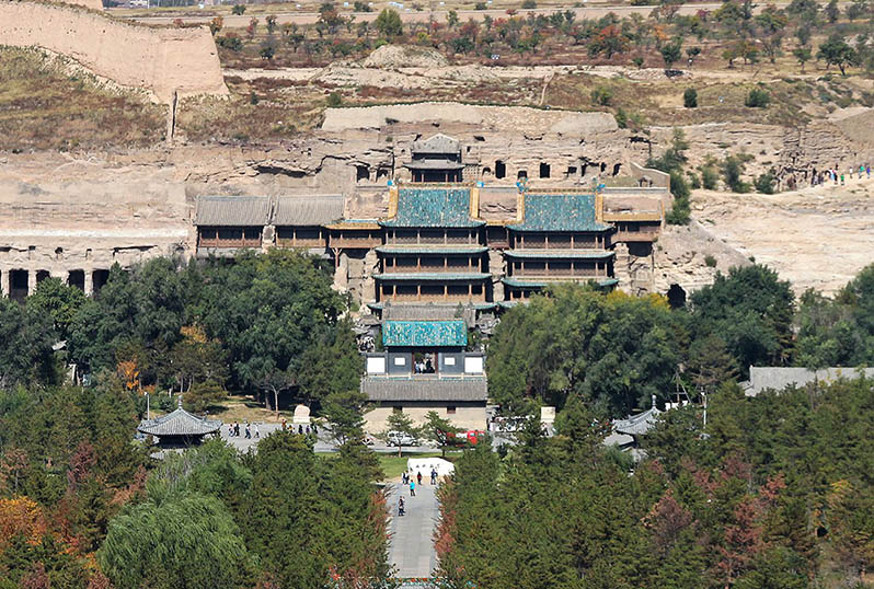 山西省大同市雲岡石窟,2001年12月14日被聯合國教科文組織列入世界遺產名錄。