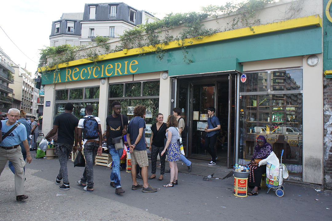 La REcyclerie 門口。
