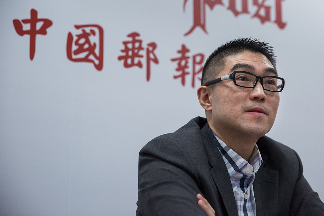 謝國樑召開記者會,澄清與《鏡週刊》的關係。