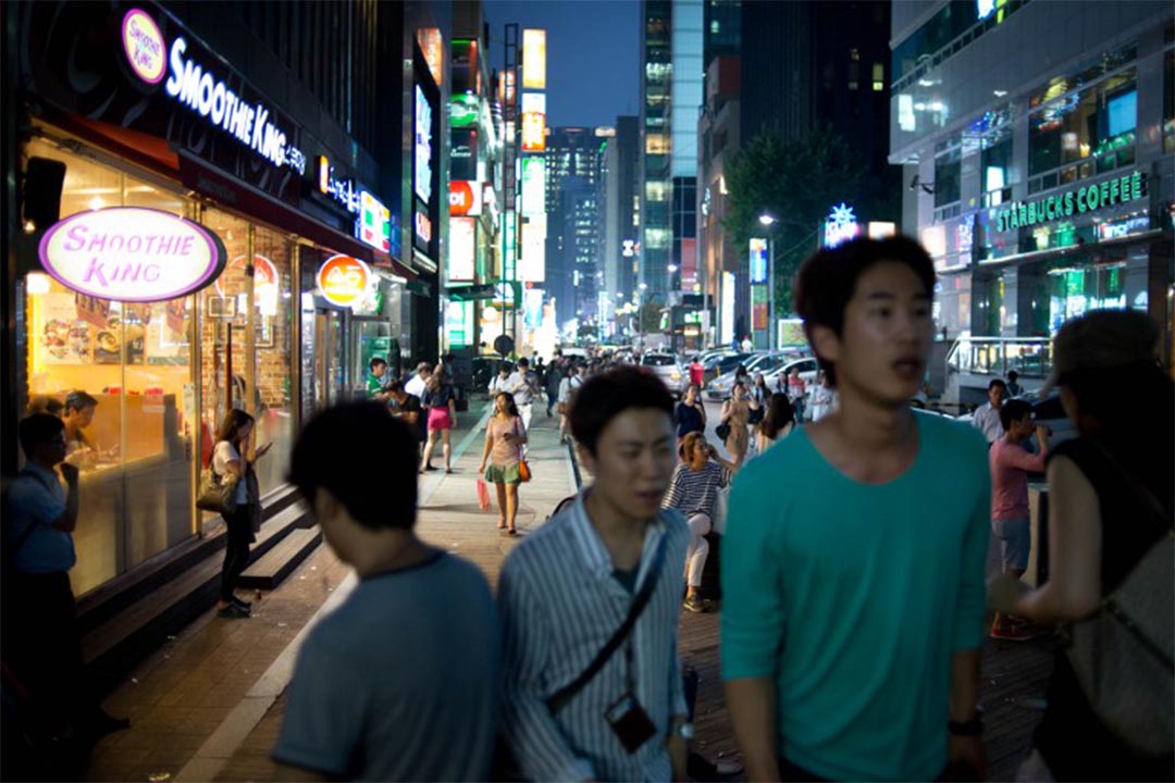 韓國首爾江南區。