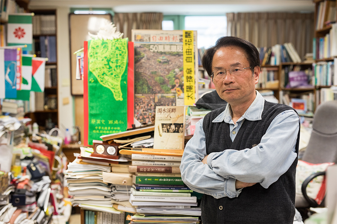陈仪深近期研究「纪念二二八」及台湾民族主义,与海外独立运动的关系。