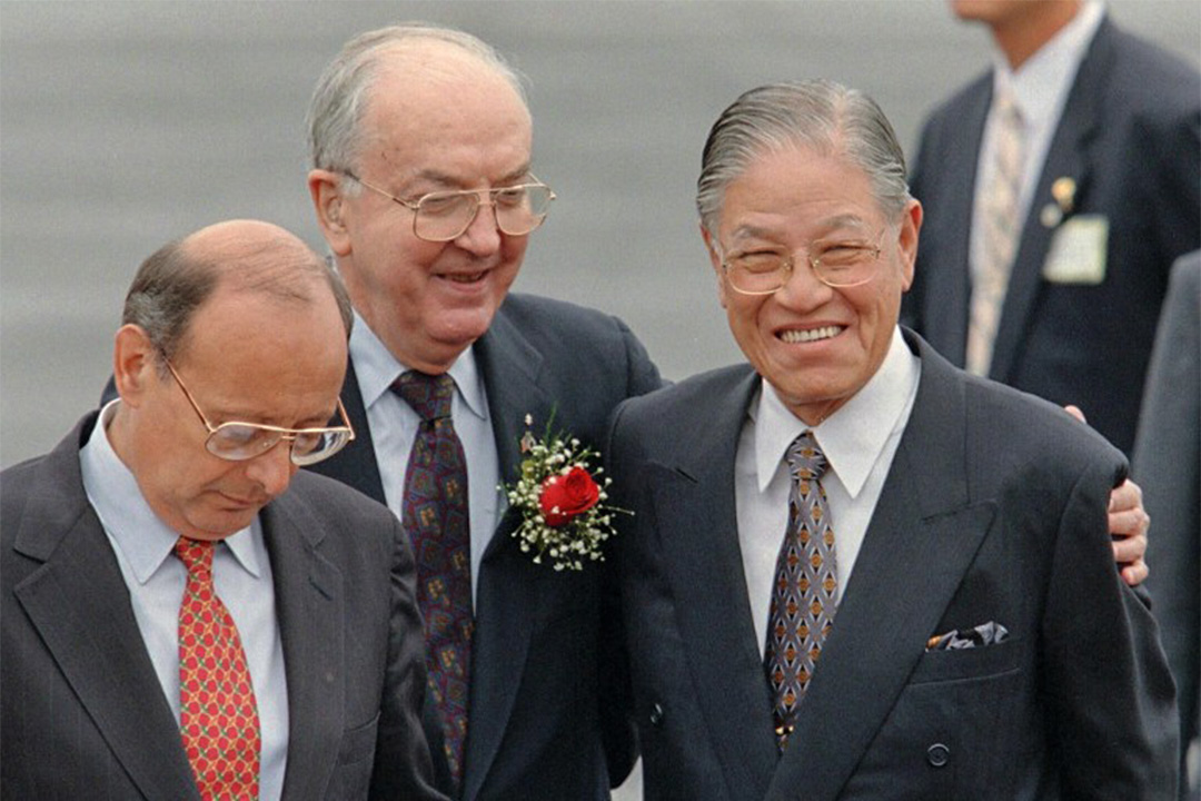 1995年6月8日，李登輝在總統任內以「校友」身份訪問美國康乃爾大學並公開發表演講。