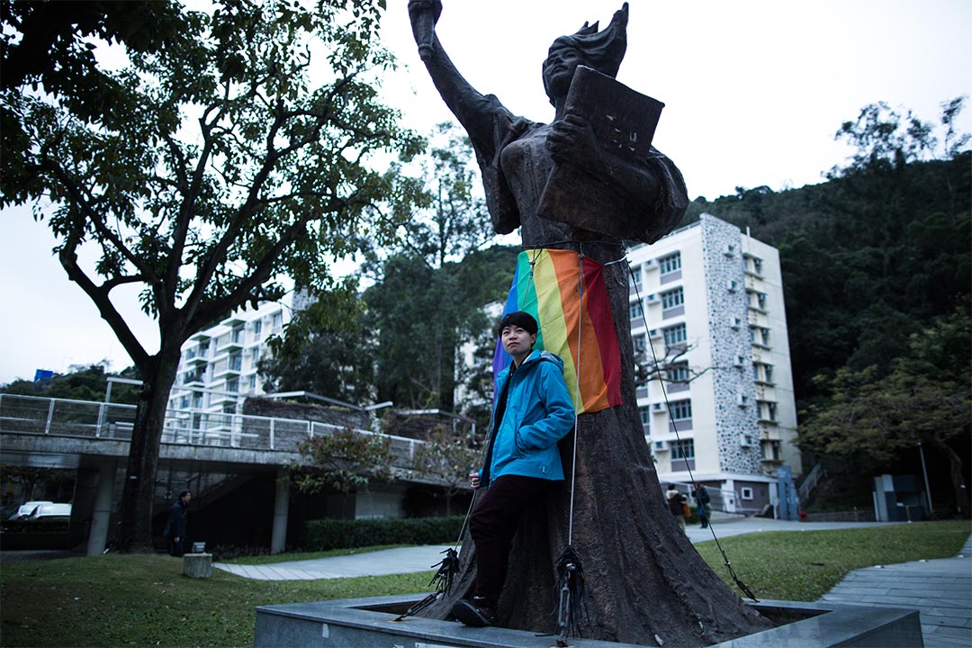 秋白過去兩年五訴皆敗,但仍然在為同性戀平權默默行動著。