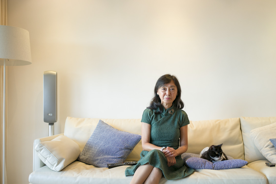 雷張慎佳女士,註冊社工,曾任防止虐待兒童會總幹事,現任職兒童權利委員會主席。