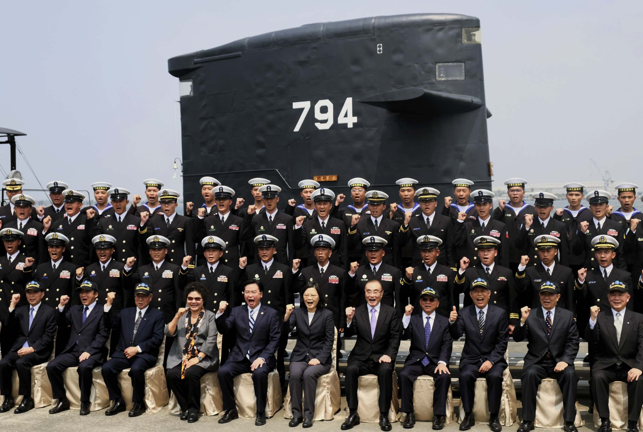 2017年3月21日,台灣總統蔡英文親自主持「潛艦國造設計啟動暨合作備忘錄簽署儀式」。