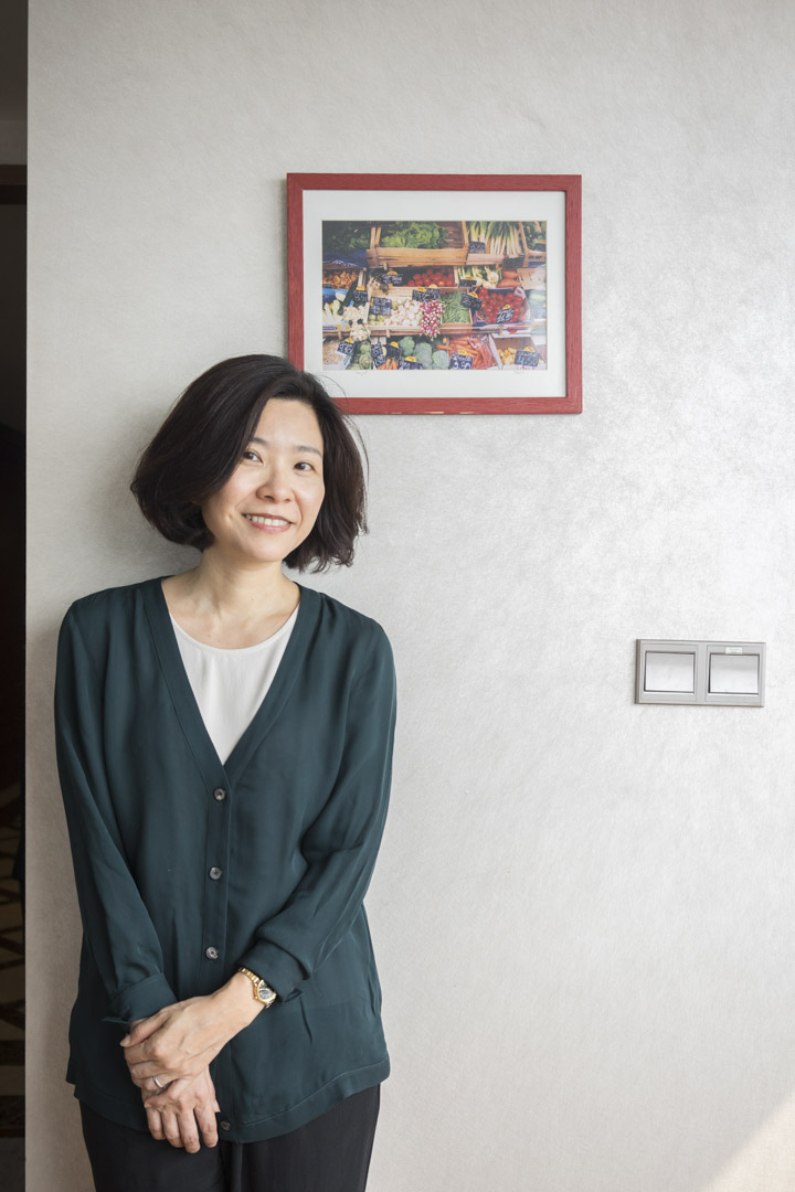 2018年居住在成都的莊祖宜,在家中接受訪問。