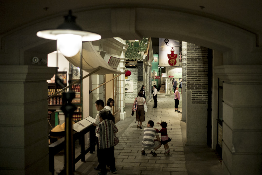 香港历史博物馆内的“香港故事”展览。