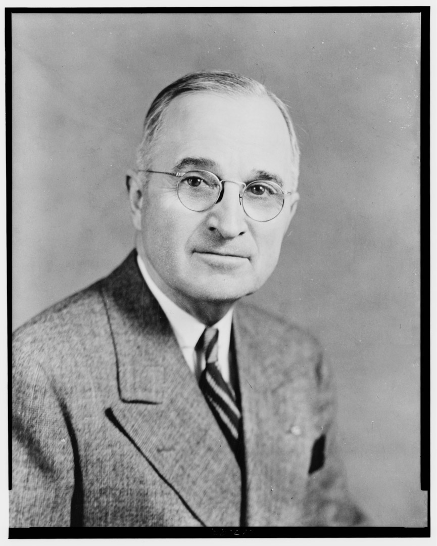 美国第34任总统杜鲁门(Harry S. Truman)。