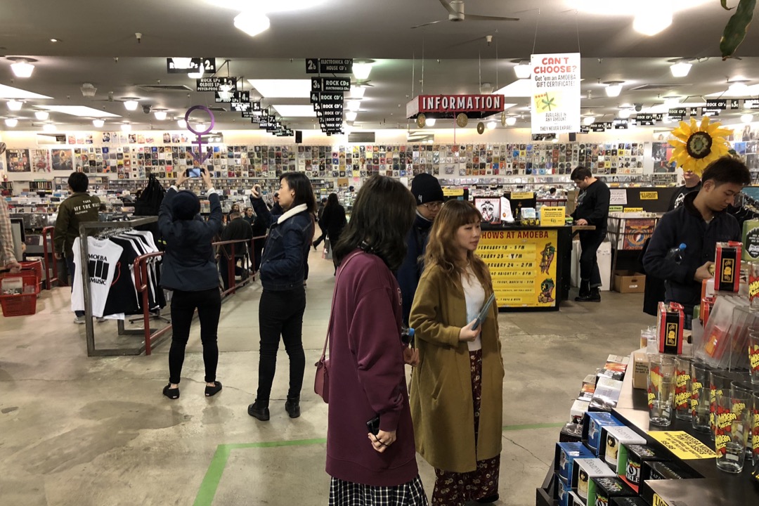 三藩市的 Amoeba 唱片店,像一座音乐图书馆,又像一个音乐社区。