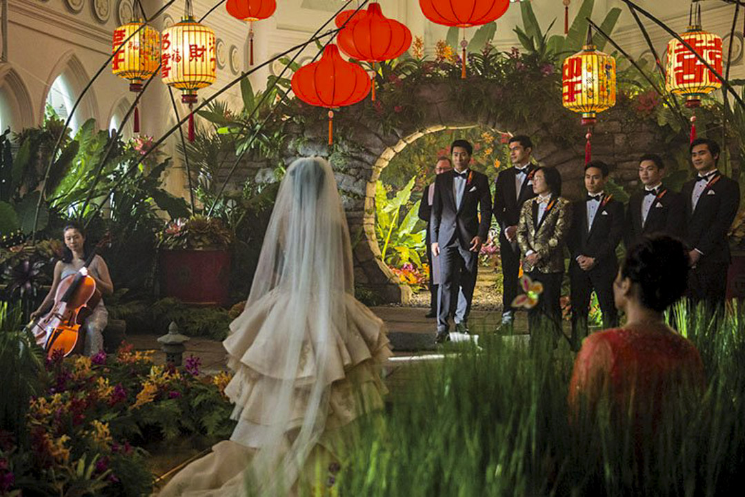 《摘金奇缘》(Crazy Rich Asians)电影剧照。