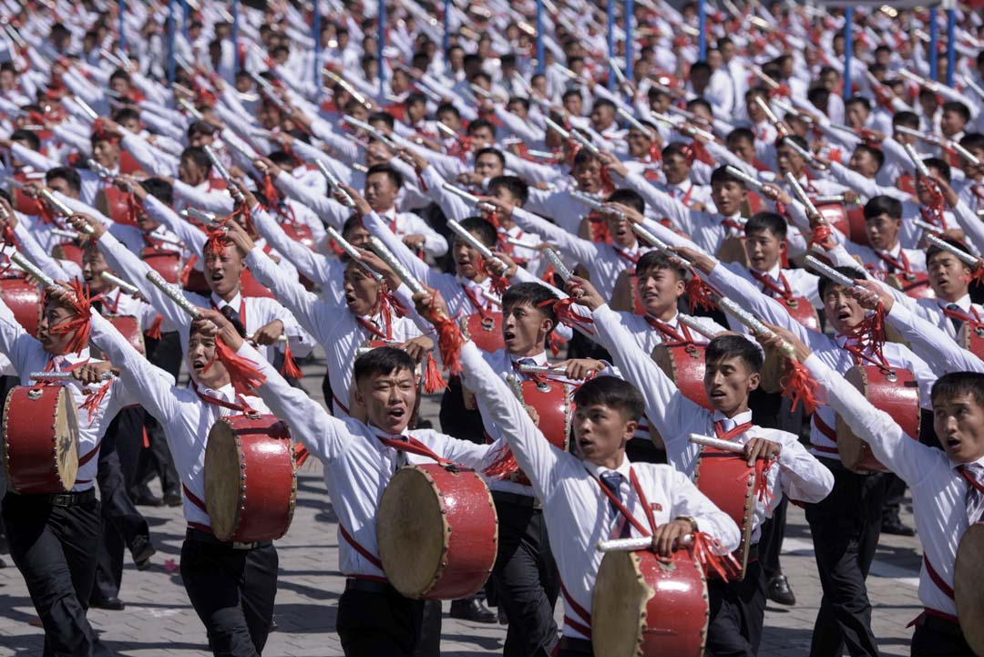 2018年9月9日,朝鲜庆祝建国70周年阅兵大典。