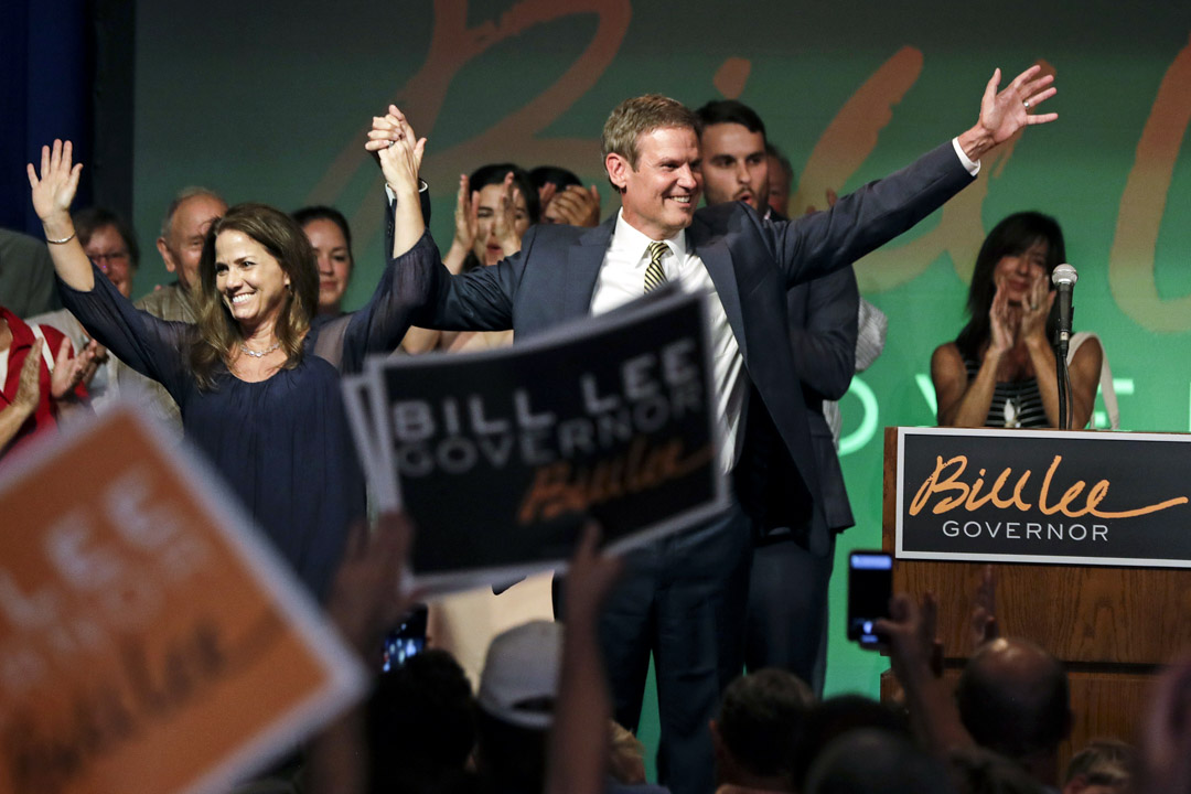 田纳西州(Tennessee)候选人比尔·李(Bill Lee)大幅领先民主党,田纳西的深红属性恐怕决定了这场选举最终的走向。