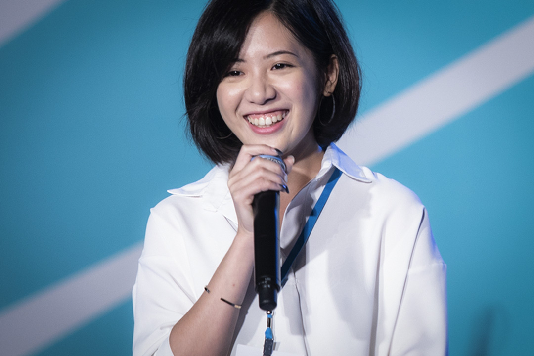 黃瀞瑩的走紅，讓柯文哲在選戰多了一個生力軍。
