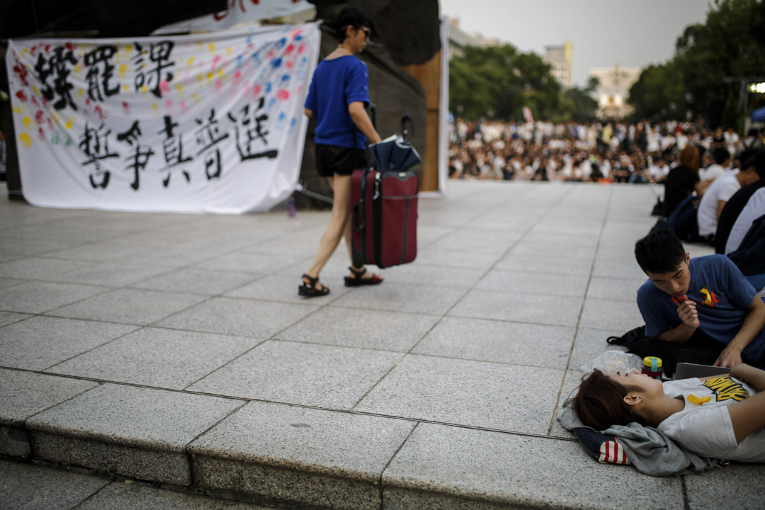 2014年9月22日,中大百萬大道有13,000人出席大專罷課啟動集會,被視為是香港史上最大規模的大專學生罷課。