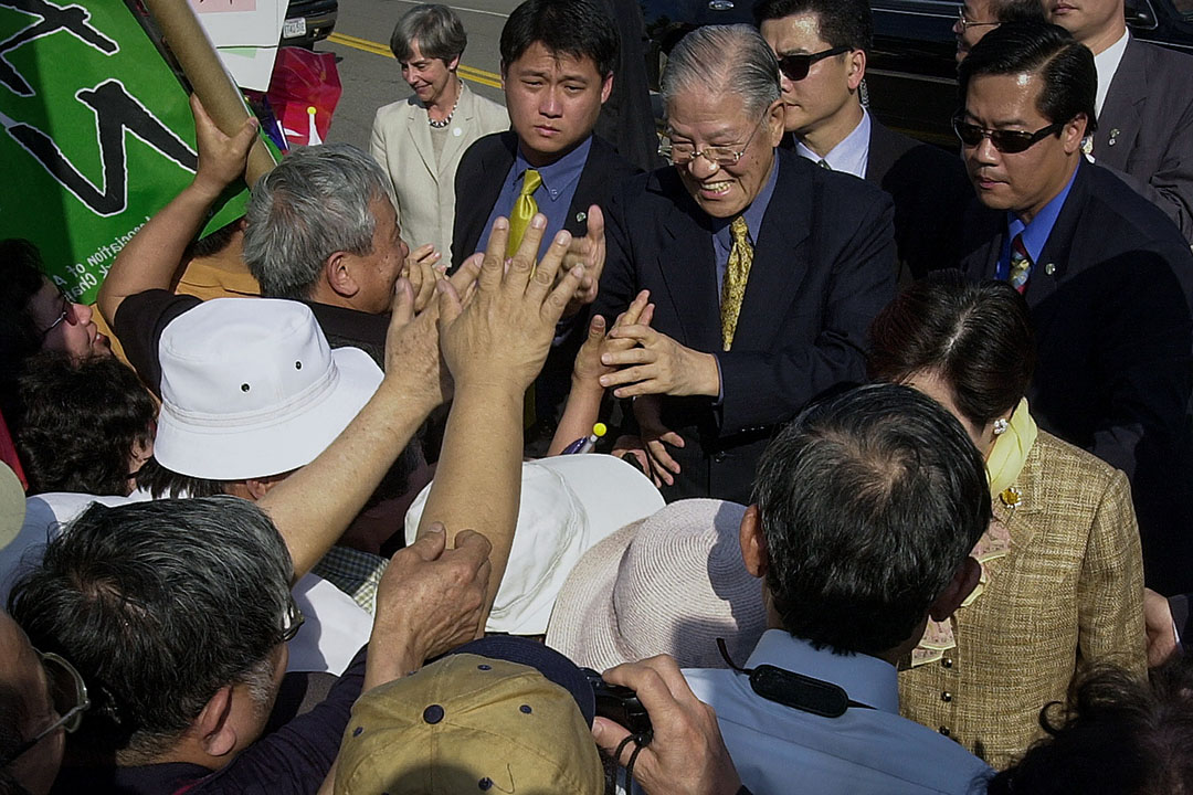 2001年6月26日,李登輝訪美。