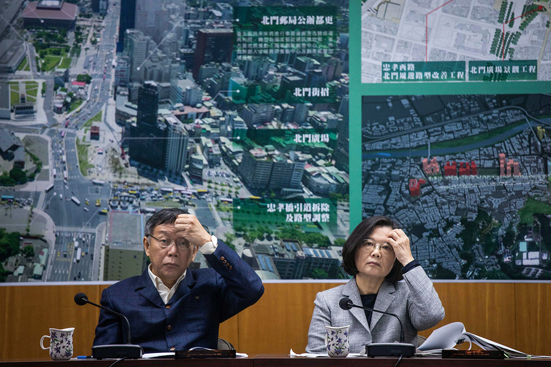 2018年12月13日,台北市長柯文哲與總統蔡英文會面,聽取林欽榮等人說明「西區門戶計畫」相關成果。