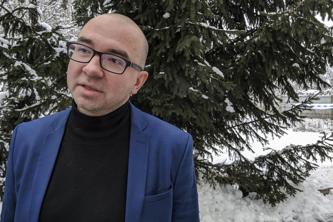 烏克蘭哲學家、大學講師雅莫蘭高(Volodymyr Yermolenko)。