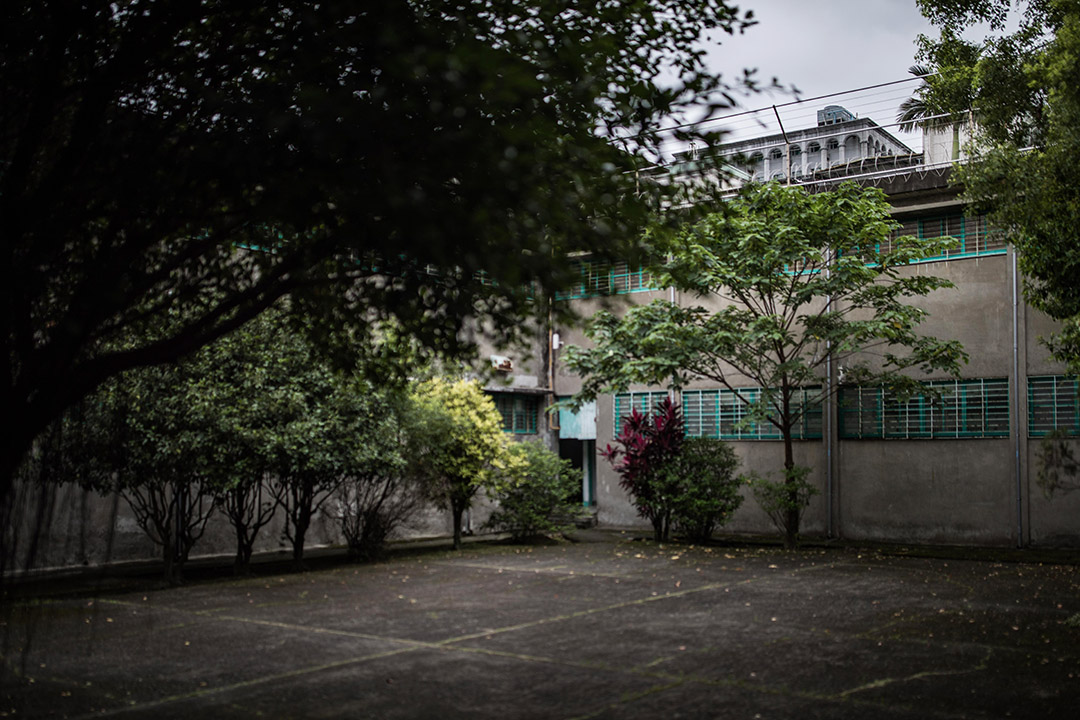 景美國家人權博物館的仁愛樓看守所,60年代看守所同時囚禁軍人與非軍人,戒嚴時期許多政治犯皆曾羈押於此。