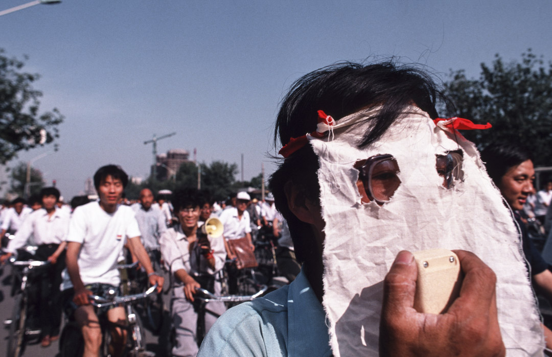 1989年,天安门运动。