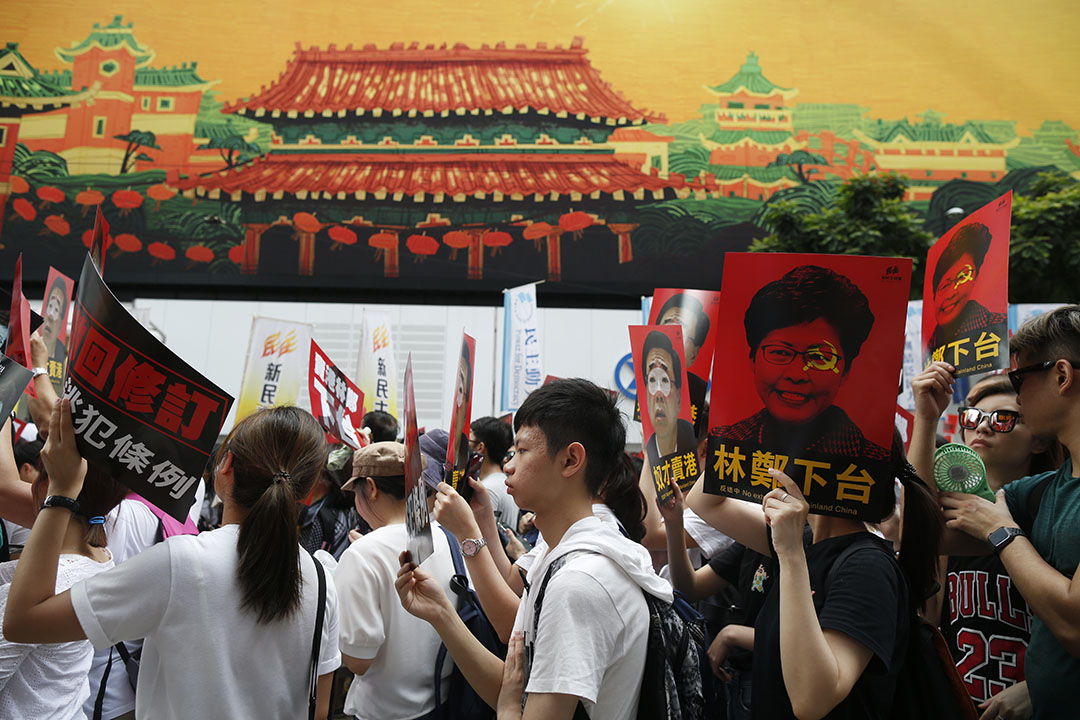 2019年6月9日,民間人權陣線發起「反送中」遊行。
