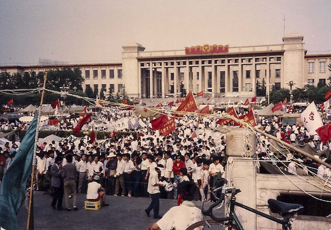 1989年,北京天安門廣場。