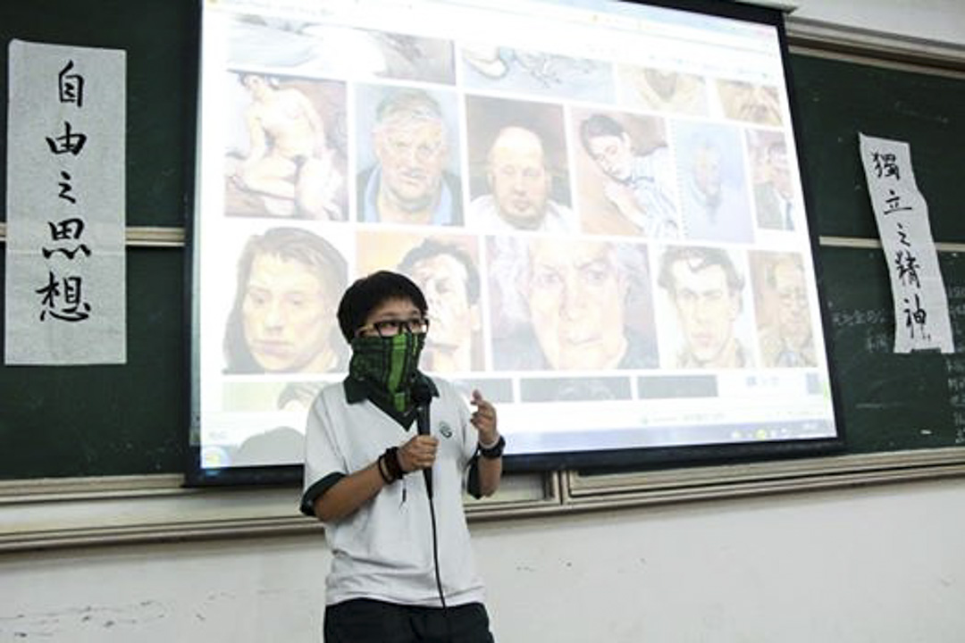 2014年5月17日,廣州中山大學現場。