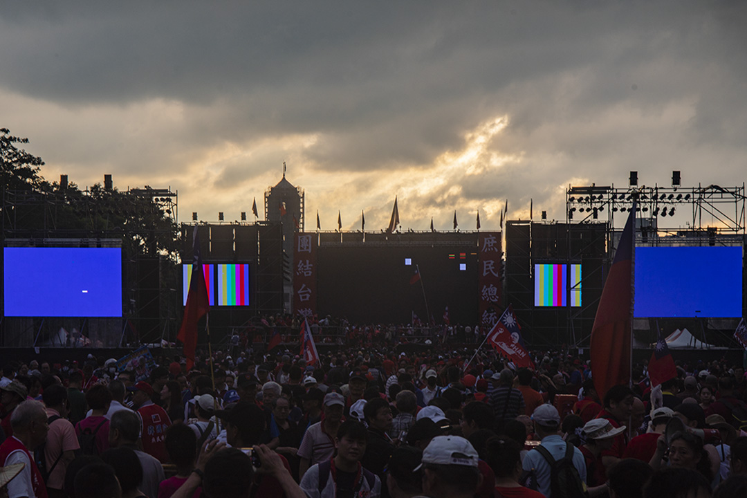2019年6月1日,韩国瑜首场总统初选造势活动于总统府前举行。