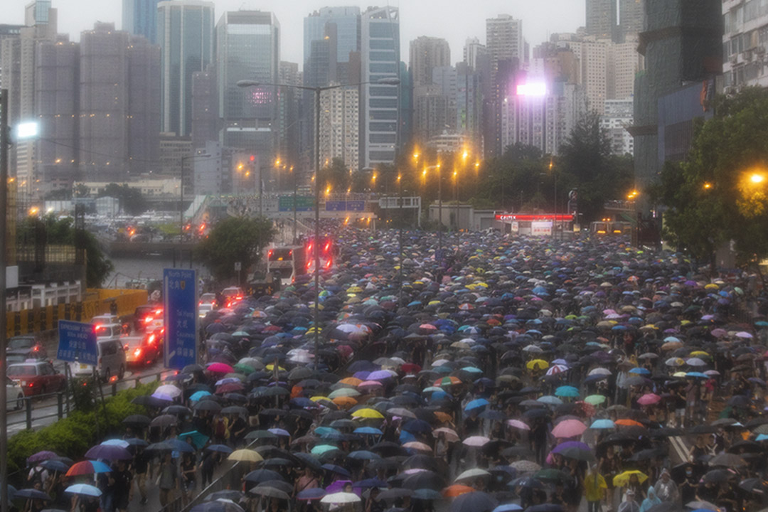 2019年8月18日，市民響應多次發起