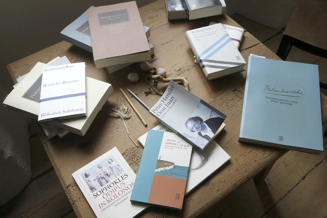 2019年10月10日,奧地利格里芬博物館舉辦的有關彼得.漢德克(Peter Handke)的展覽。