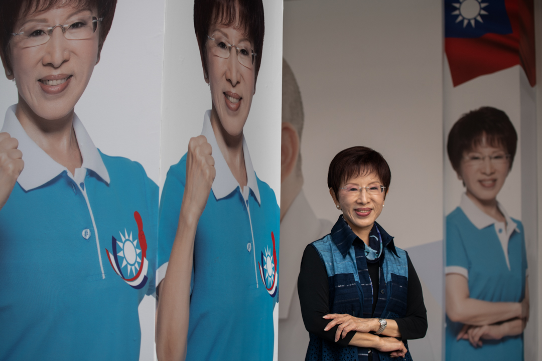 國民黨台南立委候選人洪秀柱。