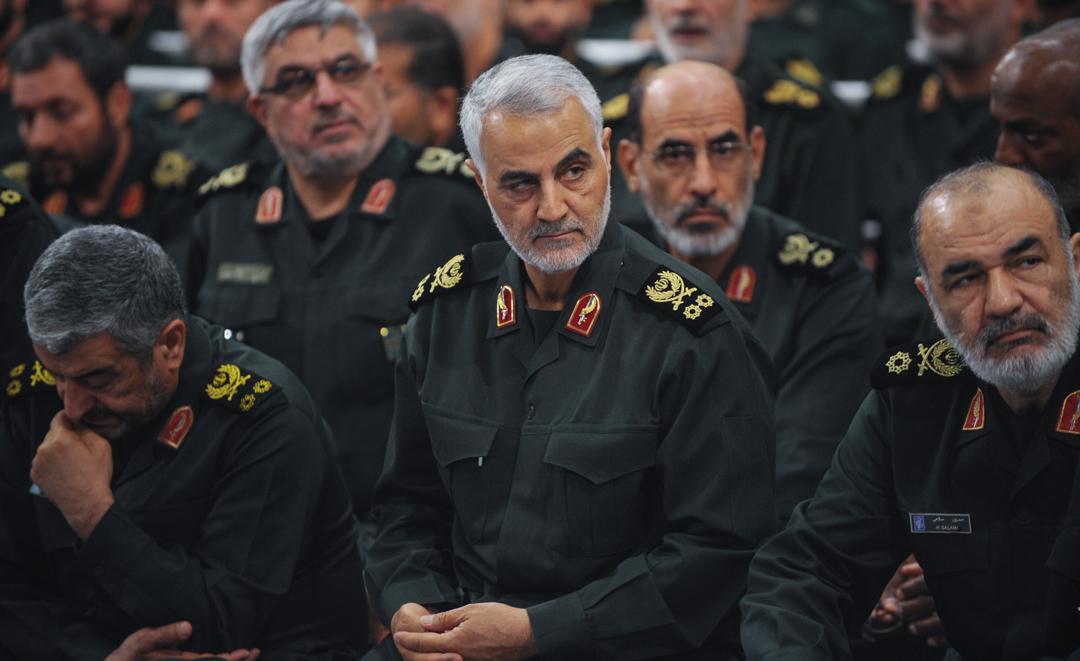 伊朗革命卫队圣城军(Quds Force)总司令卡西姆苏莱曼尼(Qassam Suleimani)。