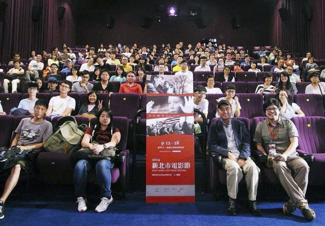 佐佐部清於2014年出席新北市電影節活動。