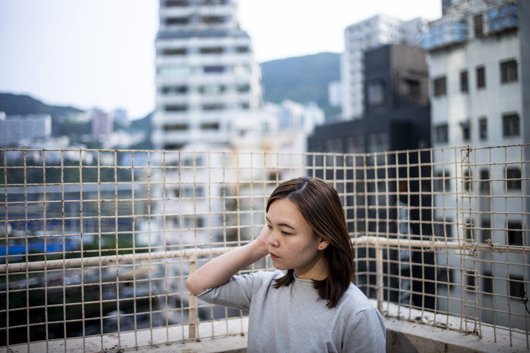 灣仔愛群區議員羅偉珊。
