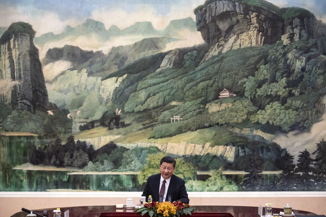 2018年12月7日,国家主席习近平在北京人民大会堂。