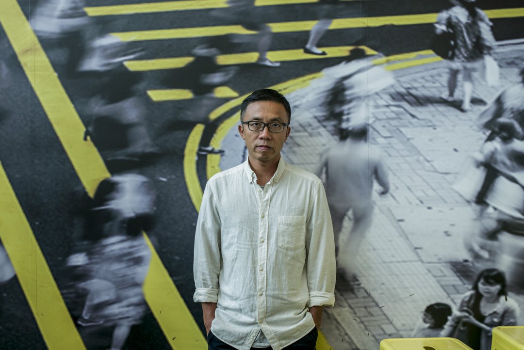 前無綫新聞時事節目監製、新聞學者區家麟。