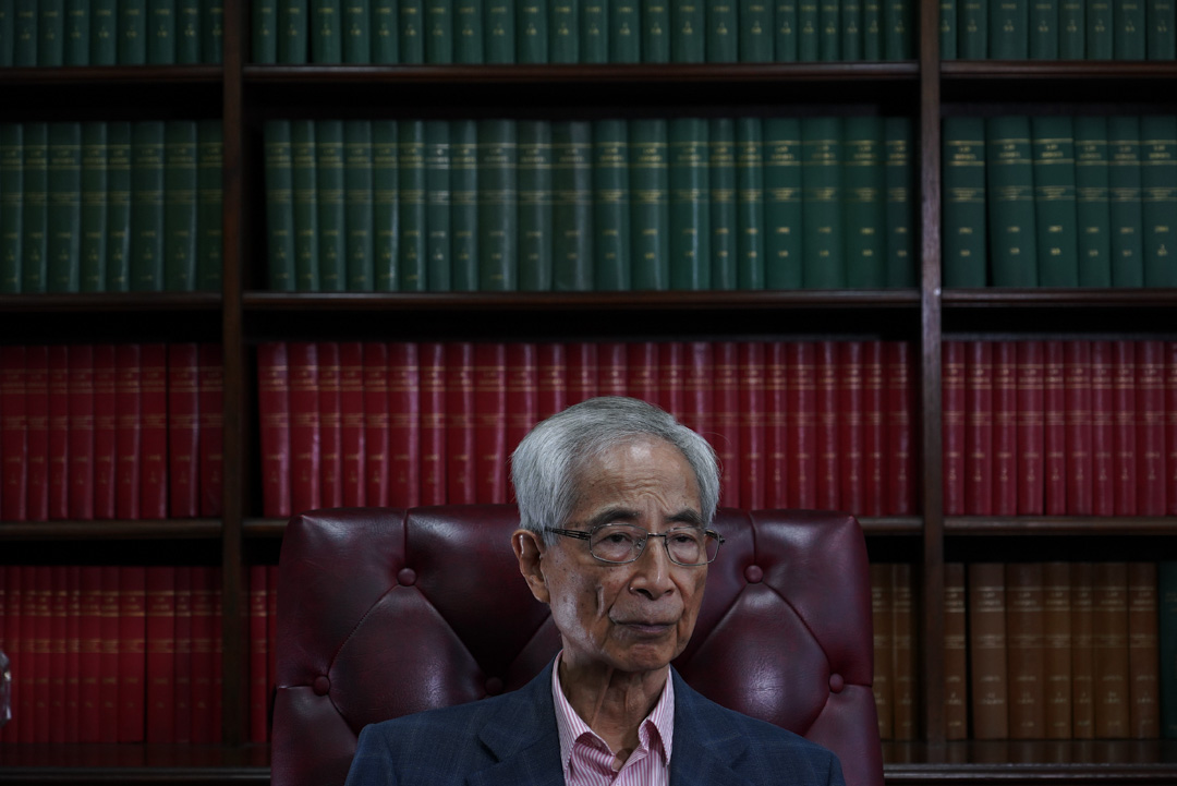 李柱銘表示對於「攬炒」仍不認同。