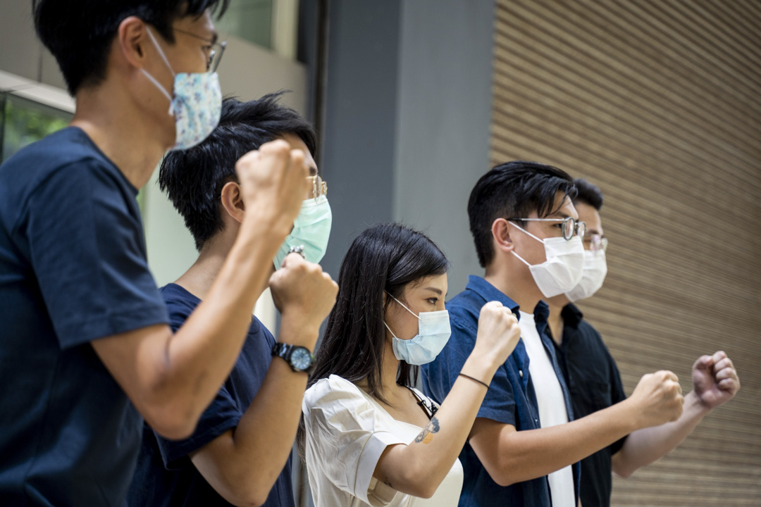 2020年7月27日,张可森及黄子悦提交提名表格,正式参加2020年立法会新界西地区直选。