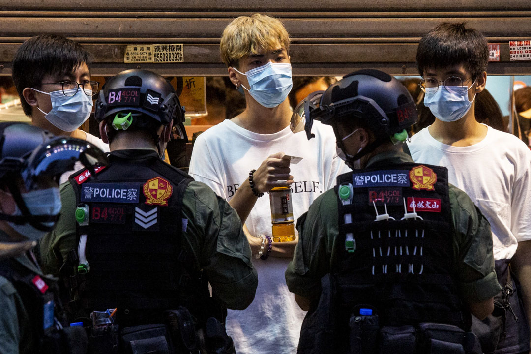 2020年9月6日,市民于九龙佐敦至旺角一带进行游行,警方出动2000名防暴警员在周边布防和截查,至少289人被捕。