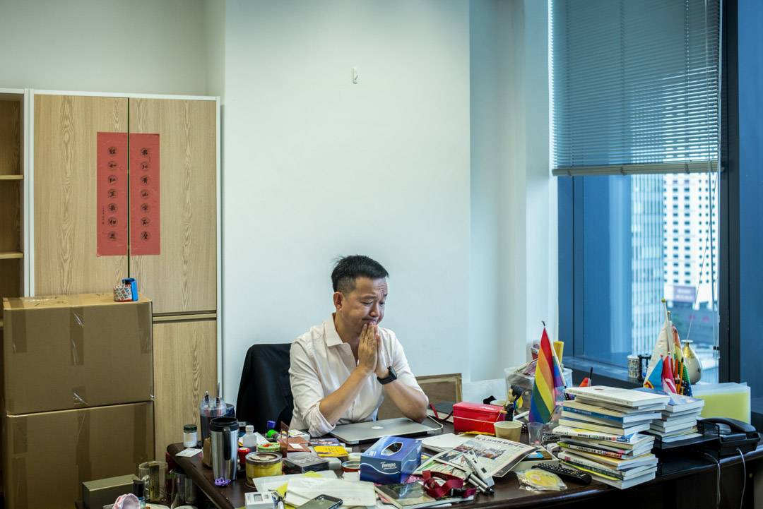 陈志全打从决定从政的一刻起,他就希望在抗衡建制的同时,改革民主派的作风。