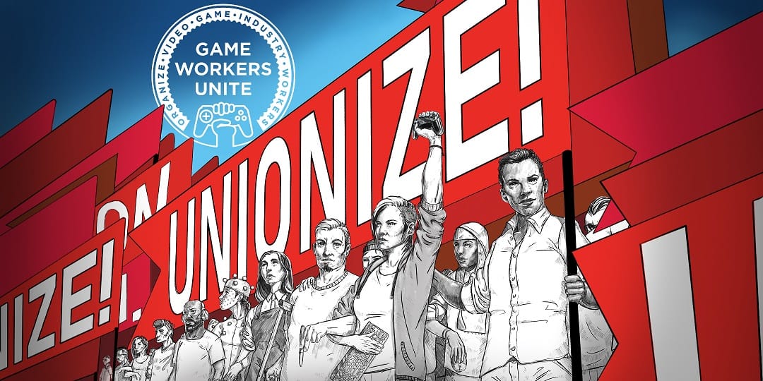 Game Workers Unite(GWU)Facebook 專頁首圖。