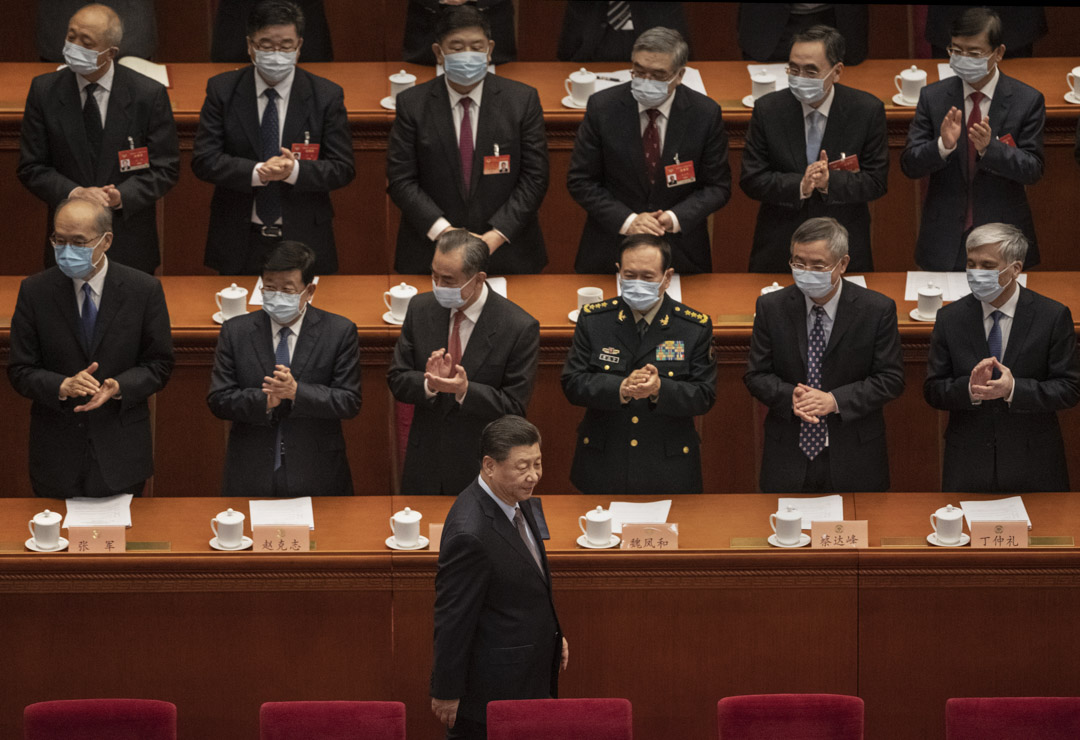 2021年3月4日，国家主席习近平出席政协开幕式。