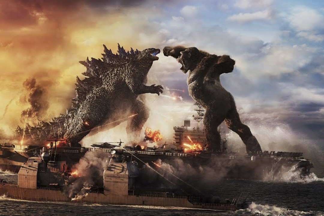 《哥吉拉大战金刚》(Godzilla vs. Kong)剧照。