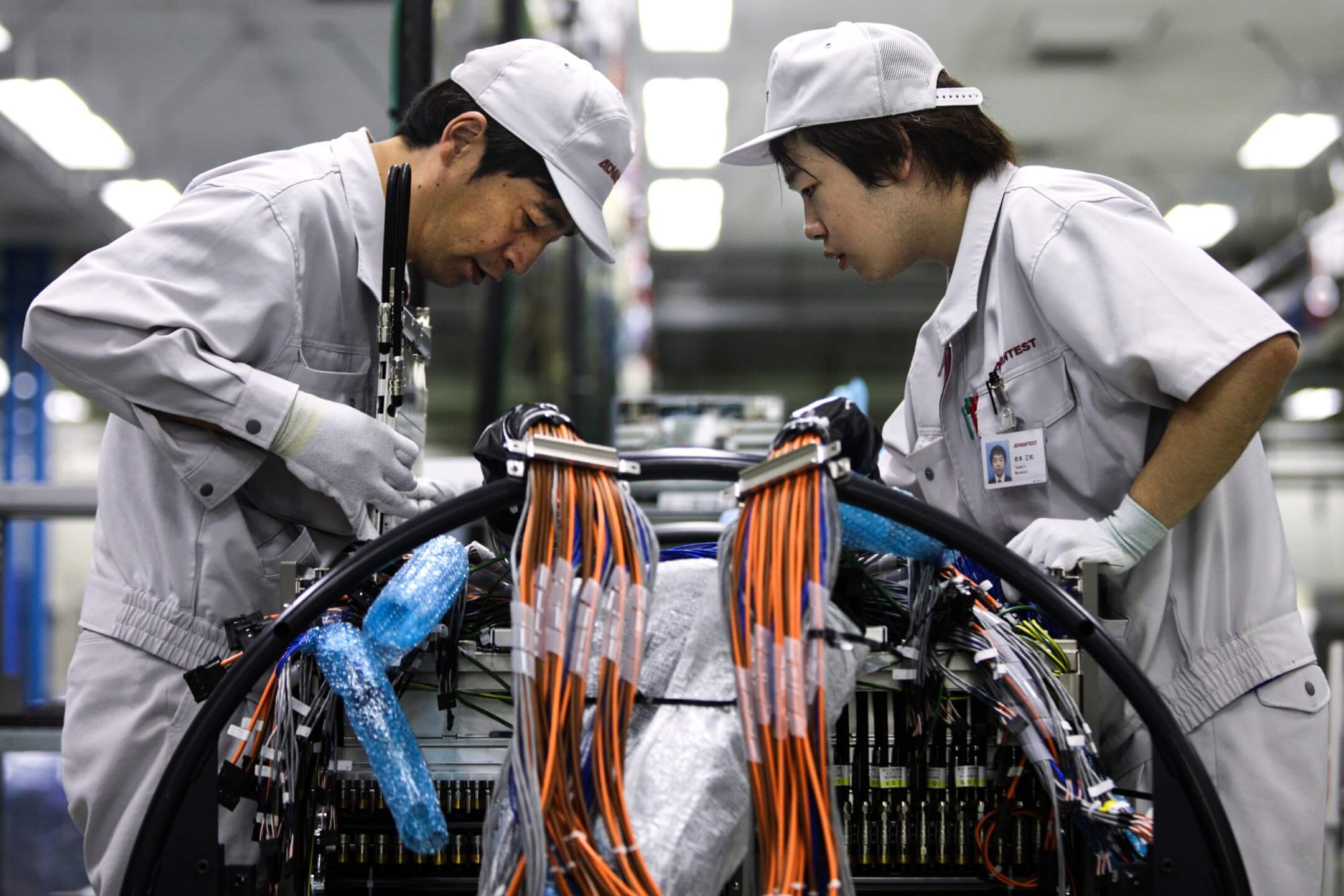 日本群馬県一家半導體工廠。