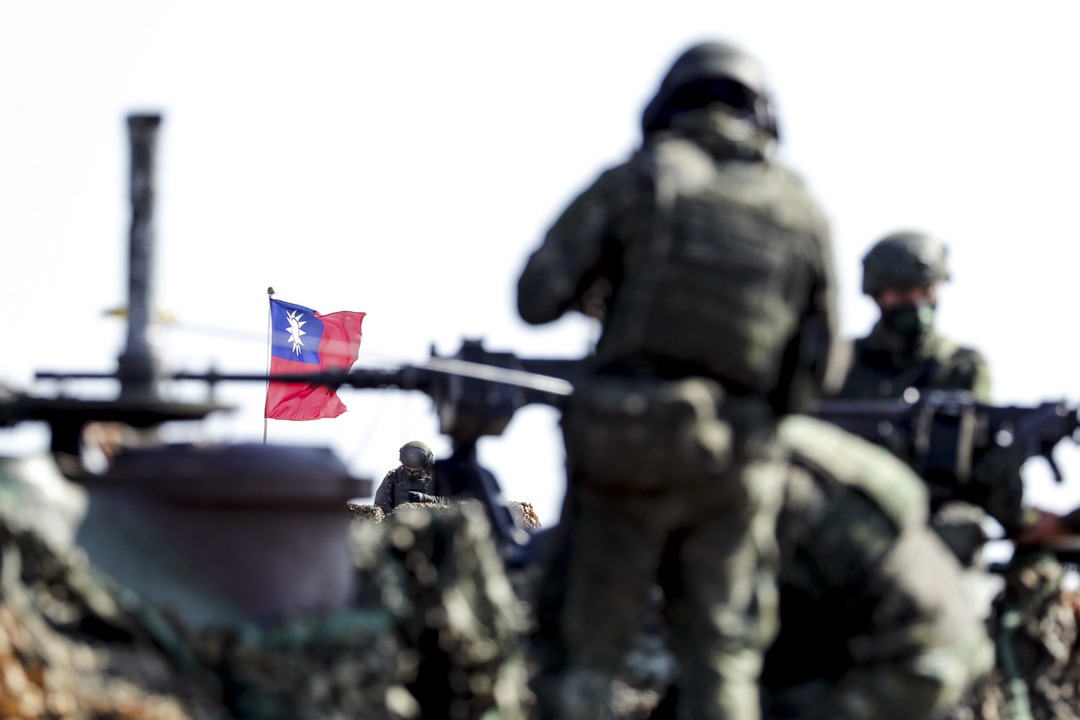 2021年1月19日,台灣新竹舉行的一次軍事演習。