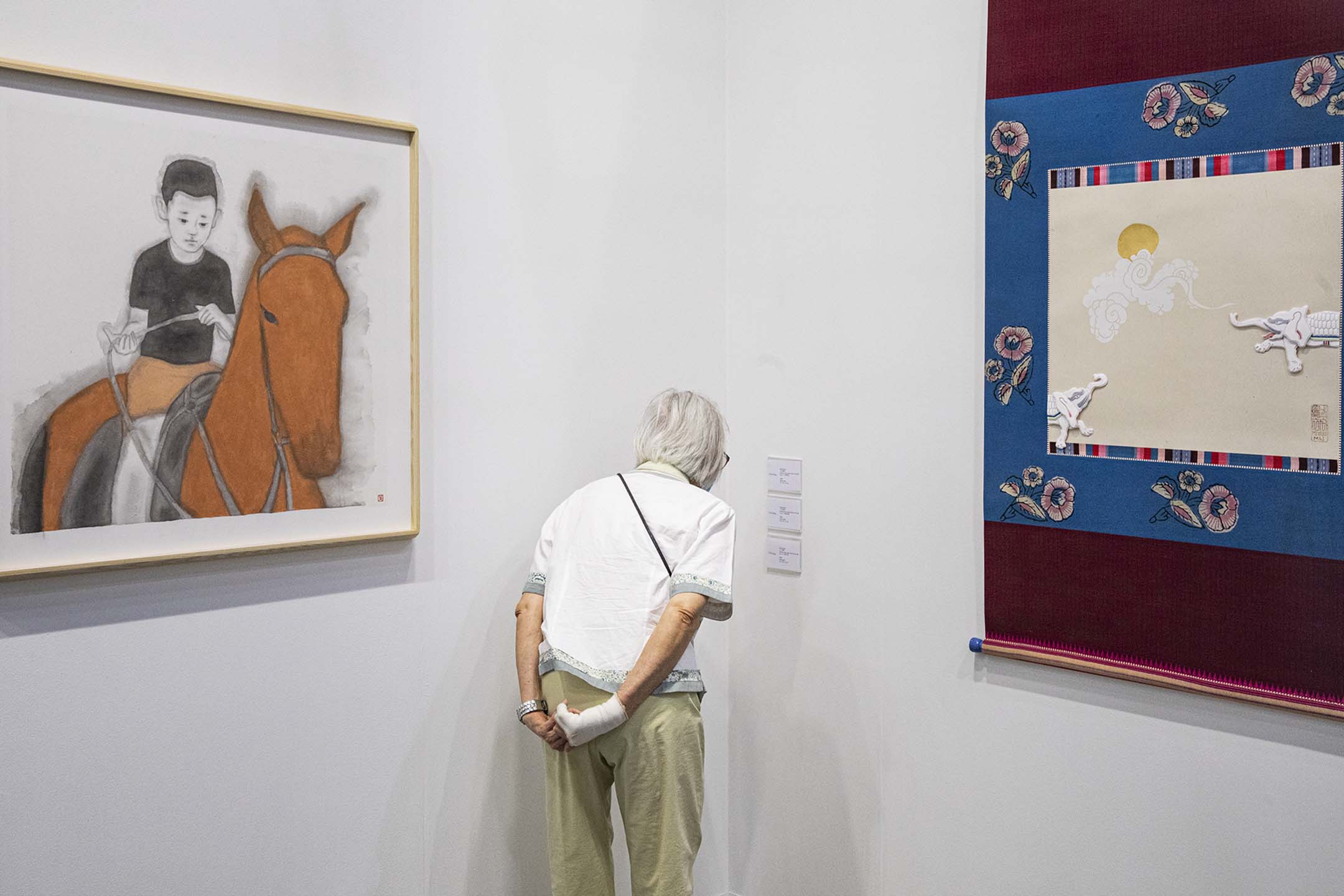 2021年5月19日,2021巴塞尔艺术展。
